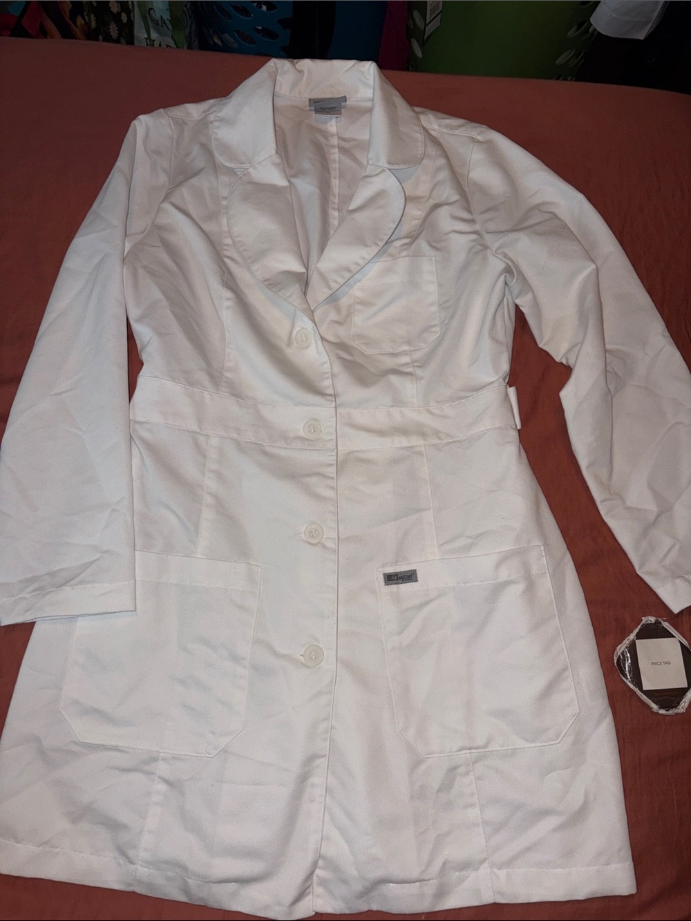 Grey's Anatomy White Women's Medical Lab Coat size M